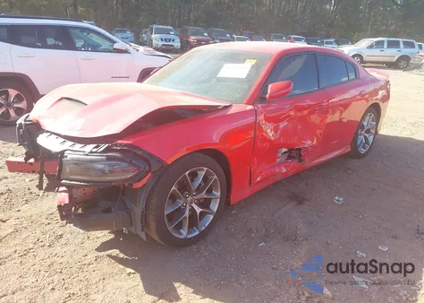 2022 Dodge Charger Gt Rwd из США, поврежденный, VIN 2C3CDXHGXNH156985